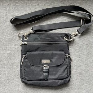 Baggalini Black Crossbody Purse Bag